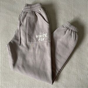 White Fox Offstage Sweatpants Moon